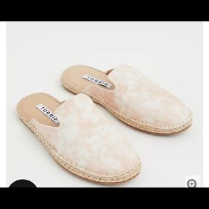 Torrid Tie-dye Espadrilles Mules Sandal Size 10